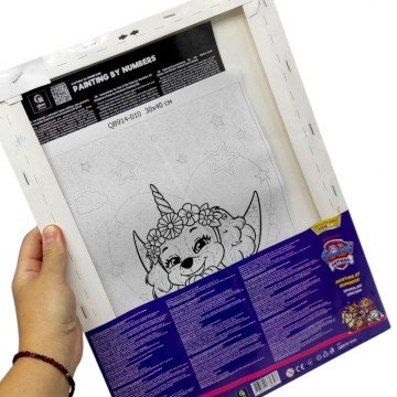 Фото1.НАБІР ДЛЯ РОЗПИСУ ПО НОМЕРАХ 30Х40 СМ 