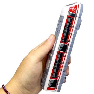 Фото1.Потяг інерційний (ЧЕРВОНИЙ)