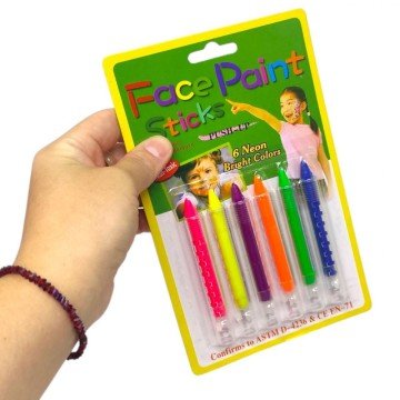 Фото2.Фарба для аквагриму неонова 6 шт