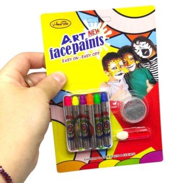 Фото2.Фарба для аквагриму неонова 6 шт