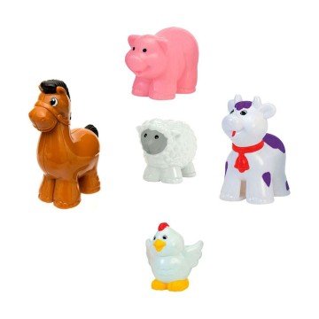 Фото1.Ігровий набір KIDDI SMART – ТРАКТОР З ТРЕЙЛЕРОМ (світло, українська)