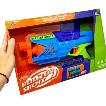 Фото1.Бластер на поролонових патронах з присосками