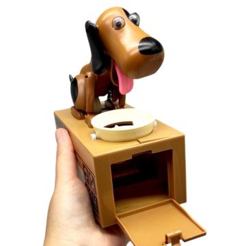 Фото1.Інтерактивна скарбничка Голодний ПЕС (ЧОРНИЙ)