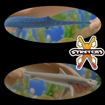 Фото1.Стретч-игрушка в виде животного серии LEGEND OF ANIMALS МАКСИ - ХРАНИТЕЛИ ОКЕАНА