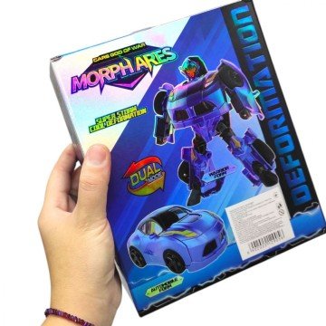 Фото2.Трансформер (робот/легкове авто) синій