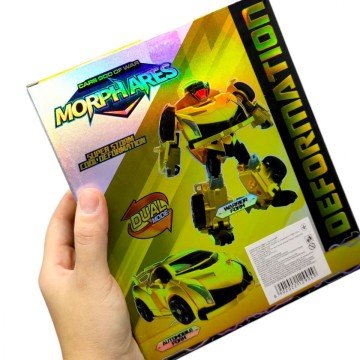 Фото1.Трансформер (робот / спортивне авто) жовтий