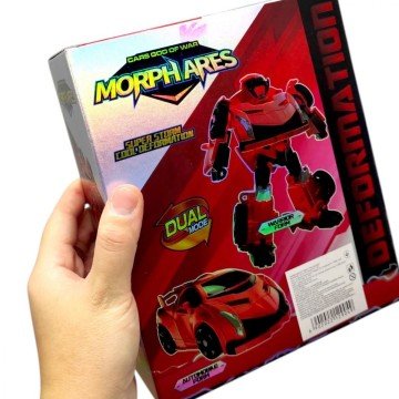 Фото1.Трансформер (робот / спортивне авто) червоний