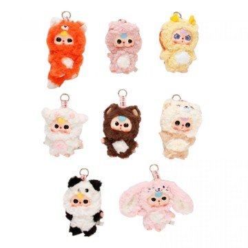 Фото1.Лялька-брелок Baby There,  в пакеті та подарунковій упаковці (МІКС ВИДІВ)