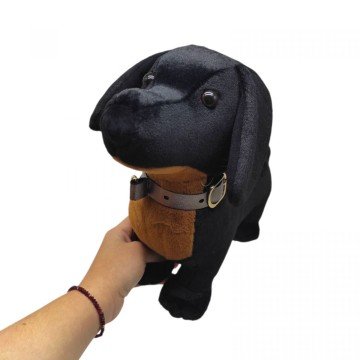 Фото1.Мʼяка іграшка Такса 35 см