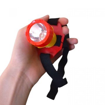 Фото1.Ліхтарик на голову з резинкою