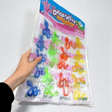 Фото1.Іграшки липучки Кобри 8 см