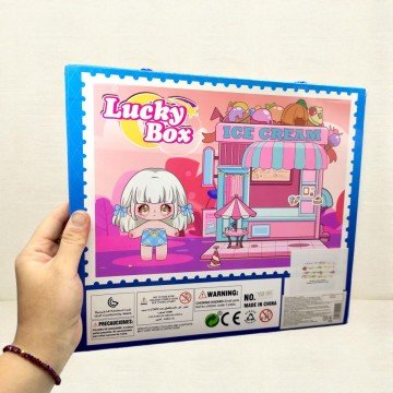 Фото1.Набір прикрас адвент-календар, 24 віконця, в коробці