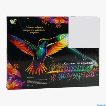 Фото1.Картина за номерами 