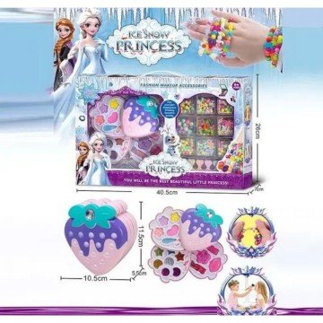 Фото1.Косметика тіні, глітери, помади, лак, намистини, в коробці