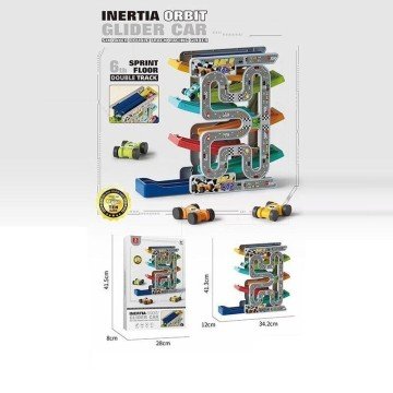 Фото1.Трек 6 рівнів, 10 машинок, в коробці