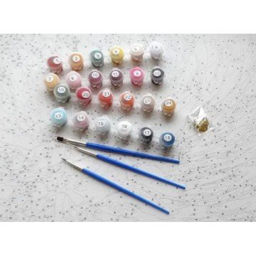 Фото1.Картина за номерами 