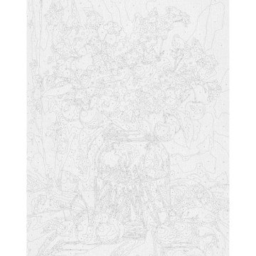 Фото1.Картина за номерами 