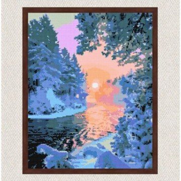 Фото1.Алмазна мозаїка 