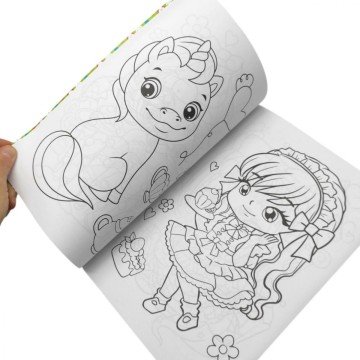 Фото2.Розфарбовка,210х297 мм (LOVELY PICTURES)