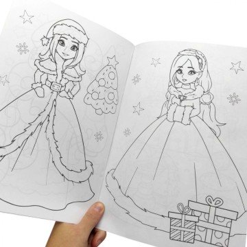 Фото2.Розфарбовка, 210х297 мм (LITTLE QUEEN)