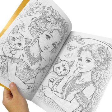 Фото2.Розфарбовка,210х297 мм (FANTASY WORLD)