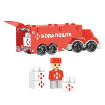 Фото1.Конструктор металевий Фура Нова пошта