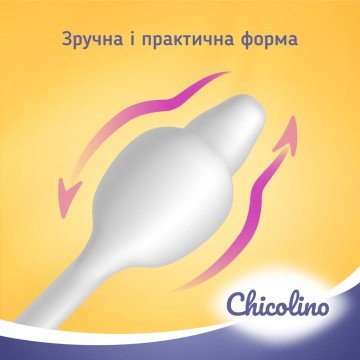 Фото1.Дитячі ватні палички Chicolino, 60 шт Chicolino (279040)