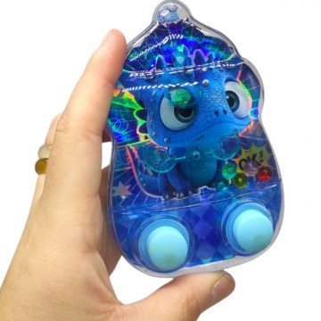 Фото1.Водна гра з кільцями ДРАКОНЧИК (ЗЕЛЕНИЙ)