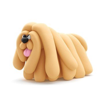 Фото2.Набір пластиліну Ліпака – Собаки-друзяки: Комондор Муді