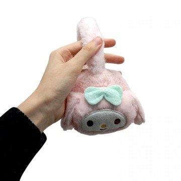 Фото1.Хутряні навушники САНРІО МАЙ МЕЛОДІ (РОЖЕВИЙ)