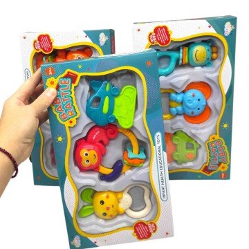 Фото1.Брязкальце з прорізувачем 3шт.в кор. (ВИД 2)