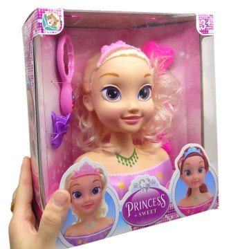 Фото1.Голова для зачісок (манекен)