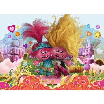 Фото1.Пазли - (70 елм.) Глітерні  - 