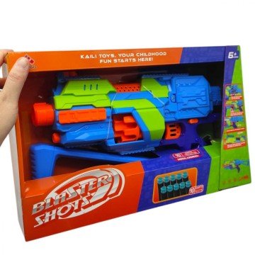 Фото1.Бластер з патронами на присосках