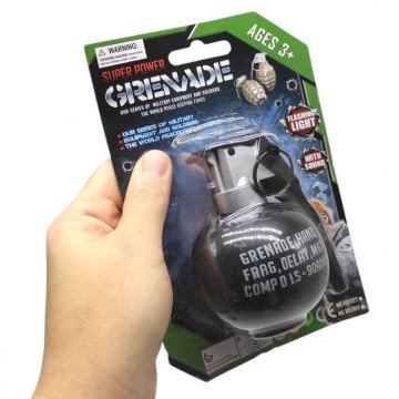 Фото2.Граната на батарейках, на блістері (18x12x7 см)