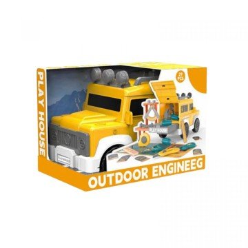 Фото1.Набір інструментів в коробці в формі машинки р.28,5x18x21 см