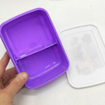 Фото1.Ланчбокс, 420 мл, з роздільником