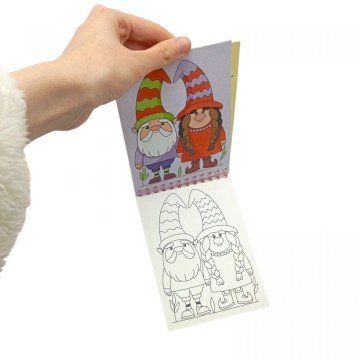 Фото1.Розмальовка з наліпками 105 х 148 мм.12 ар. (WHAT IS YOU NAME?)