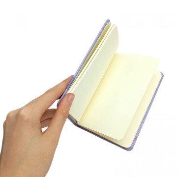 Фото1.Блокнот,Кожзам,А6, 80аркушів, (РОЖЕВИЙ ГРАДІЄНТ)