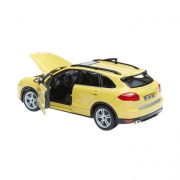 Фото1.Автомодель - PORSCHE CAYENNE TURBO 1:24 (ЖОВТИЙ)