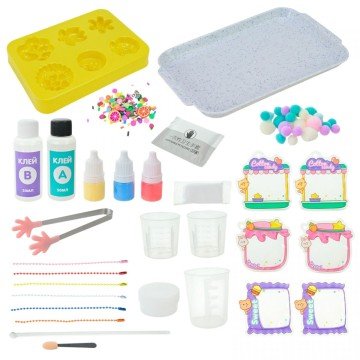 Фото1.Набір для творчості ТАБА-СКВІШ, покрокова інструкція на укр.мові. у короб. 30,2*25,*6 см