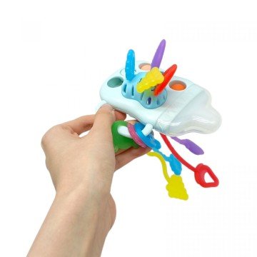 Фото1.Брязкальце Монтессорі розвиваюча пляшечка з прорізувачем