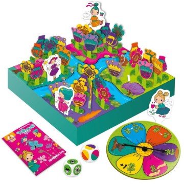 Фото1.Гра настільна розважальна. Квіткові феї