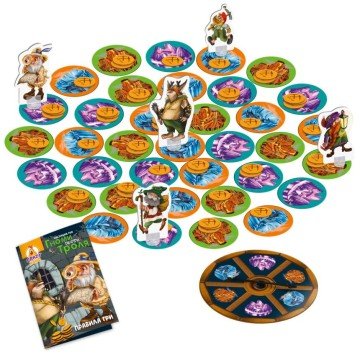 Фото1.Гра настільна розважальна. Гноми проти троля