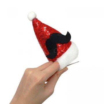 Фото1.Новорічні шпильки Ковпачок 15 см., 2 види