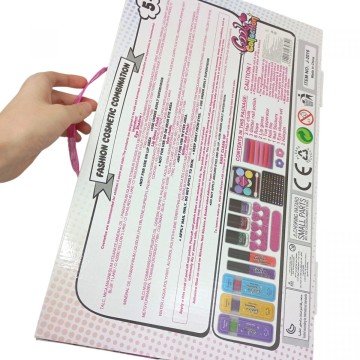 Фото1.Набір крейда для волосся з косметикою кор.43,5*4*25,5 см.