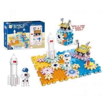 Фото2.Конструктор шестерні, фігурки, в коробці 29х19*3х7*8 см.