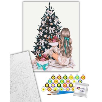 Фото1.Картина за номерами 