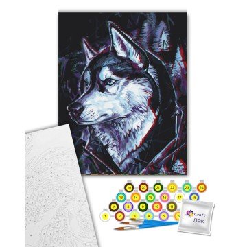 Фото1.Картина за номерами 