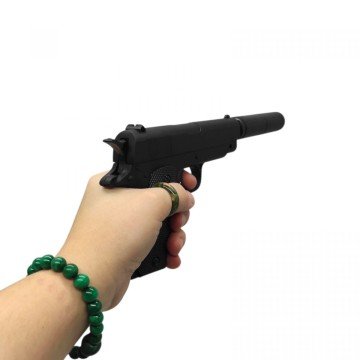 Фото1.Пістолет мет. кульки, у короб. 21,5*14*3 см